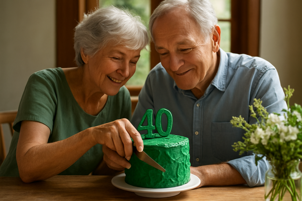 40 ans de mariage parents : idées et inspirations pour célébrer leurs noces d’émeraude