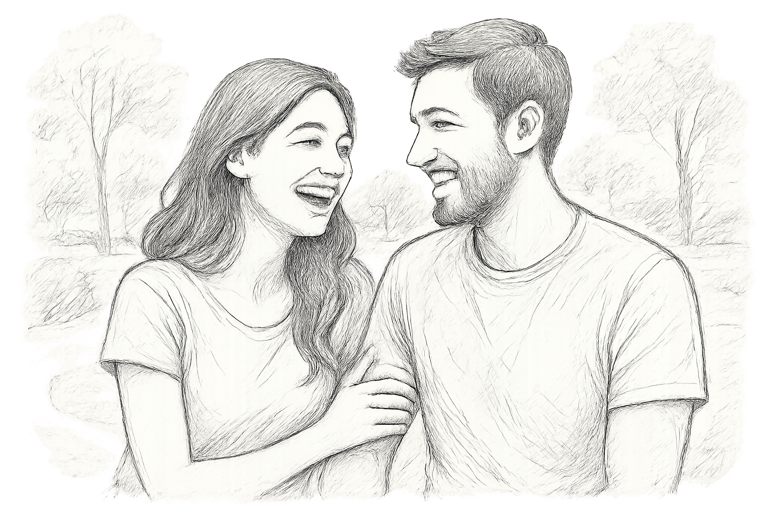 amoureux en couple
