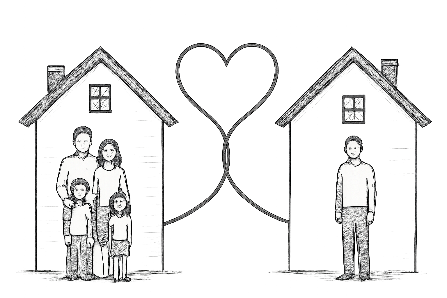 famille recomposée vivre séparément